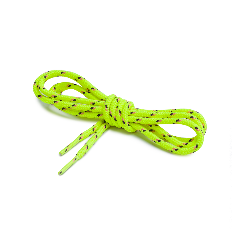 Shoe Laces Neon Yellow Mix
